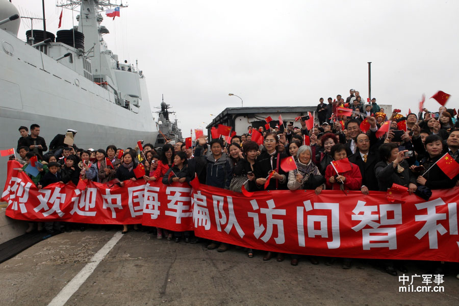 中国海军是中拉外交急先锋