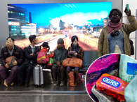 北京地铁14号线雕塑现安全套 被疑软植入