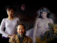 父亲画女儿裸体三点全露