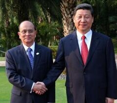 民主化后 总统修补中缅“准盟友关系”