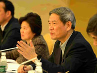 张志军在福建平潭倾听台湾基层心声