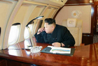 金正恩座机内部曝光 韩媒：“炫耀”权力的表现