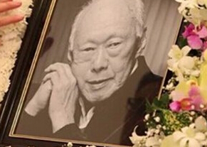 李光耀葬礼上的两岸朋友圈