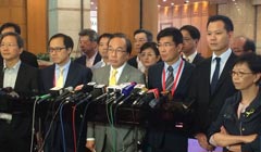 反对派漠视民意扬言中央让步 否则不通过