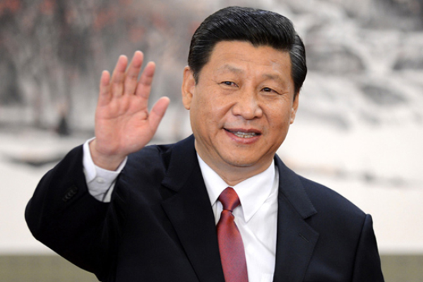 资料图：习近平与蔡英文