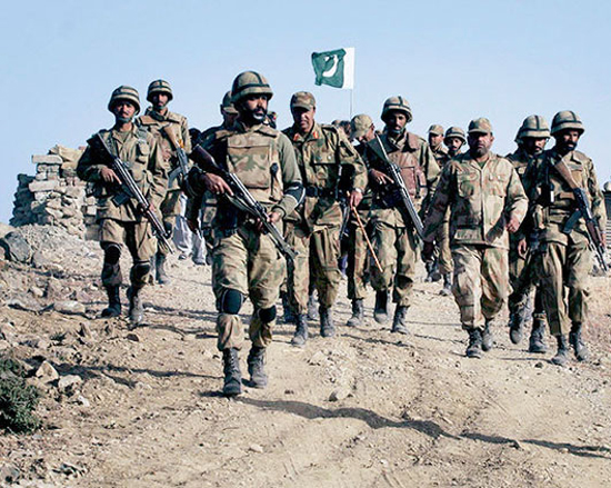 巴基斯坦军队自去年开始加大了对极端分子的打击，取得了显著的成效。（网页截图）