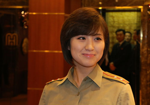 牡丹峰乐团进行自助会餐