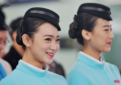 江西空姐清新亮相