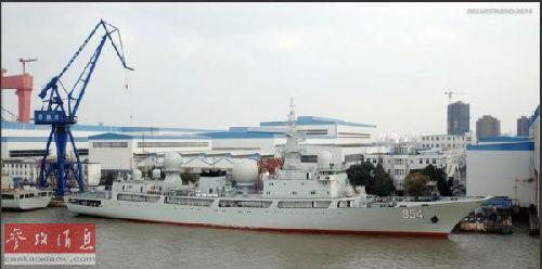 美媒：中国最新侦察船入役 加强对美情报收集