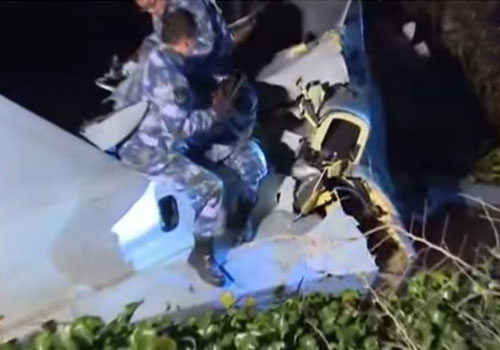 东海舰队歼10撞鸟坠机全过程