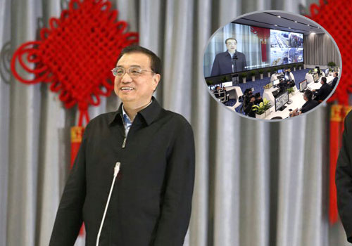 李克强向宁夏各族人民“云拜年”