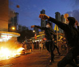 獨家：香港各界青年代表齊聲譴責旺角暴亂事件