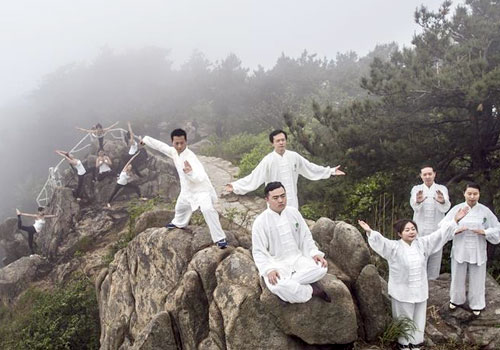 双峰山上的养生"对决"