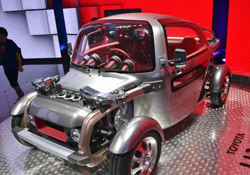 北京车展上演"复古风"