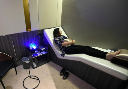 香港中环金融区开设“午休店”