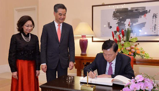 哪些領導人曾作為特首家宴座上賓