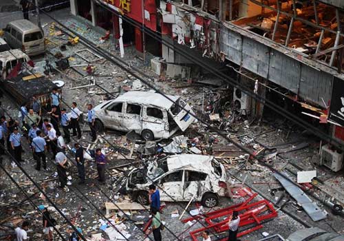 南京一饭馆发生爆炸