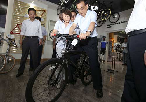 李克强在天津考察