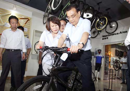 李克强在天津考察