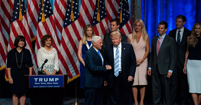 ﻿特朗普“加冕礼”撕裂共和党  彭斯首受访劲尴尬