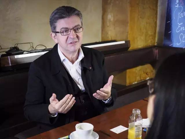 梅朗雄接受《欧洲时报》专访。（欧洲时报记者 苏子钊 摄）