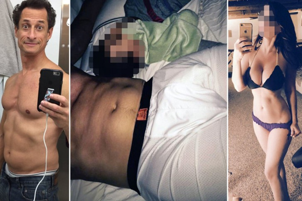 其中一份色情短信中阿贝丁的儿子就躺在韦纳旁边