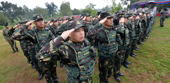 驻港部队国际首秀 中马军演开帷共护南海和平