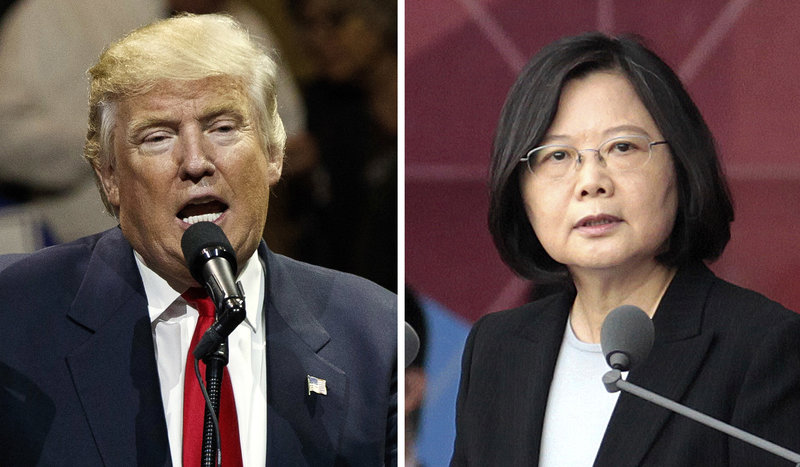 蔡英文首度回应与特朗普通话：一通电话不代表政策转变