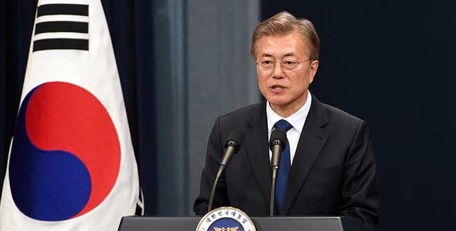 主张南北对话平息风波 文在寅：“萨德”磋商解决