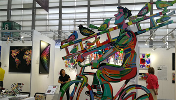 以色列国艺术家作品文博会受追捧