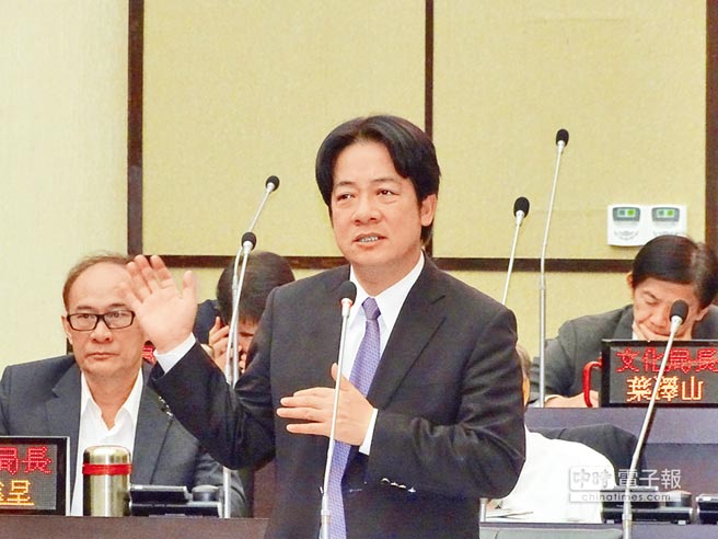 蔡办声称与赖一样“亲中爱台”，这种说法“很民进党”。（图片来源：台湾《中国时报》）