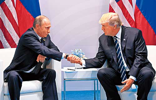 G20晚宴期间换位 普京特朗普密谈一小时内容成谜