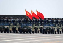 庆祝建军90周年阅兵举行