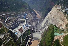 全球在建最大水电站白鹤滩