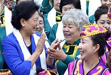 刘延东赴赤峰慰问各族干部群众