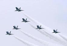 中国空军长春展特技