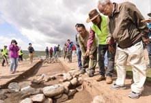 新疆现青铜时代大型聚落遗址