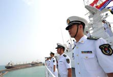 中国海军医院船访问吉布提