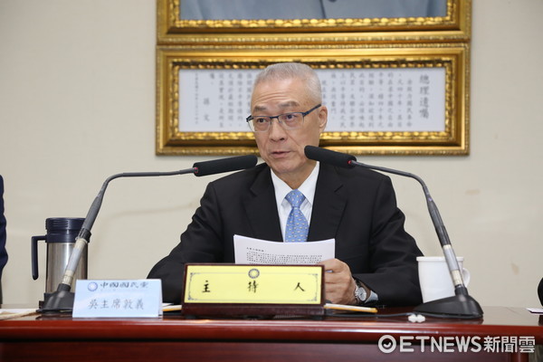 ▲▼国民党主席吴敦义。（图／记者徐政璇摄）