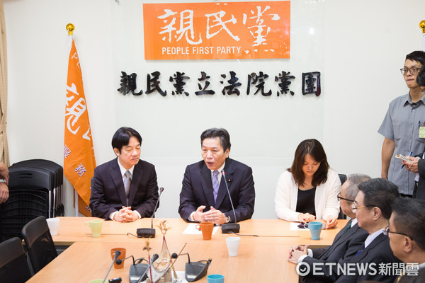 ▲▼行政院长赖清德拜访亲民党立法院党团。（图／记者季相儒摄）