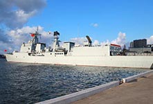 中俄“海上联合”进入实兵演练