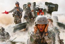 "火力-2017·青铜峡"实弹检验