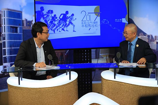 朱伟明：屯门举办马拉松受欢迎 香港教育界盼参与赛事