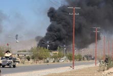 阿富汗警察培训中心遭袭55人亡