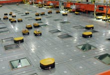 智能分拣机器人迎战“双11” 