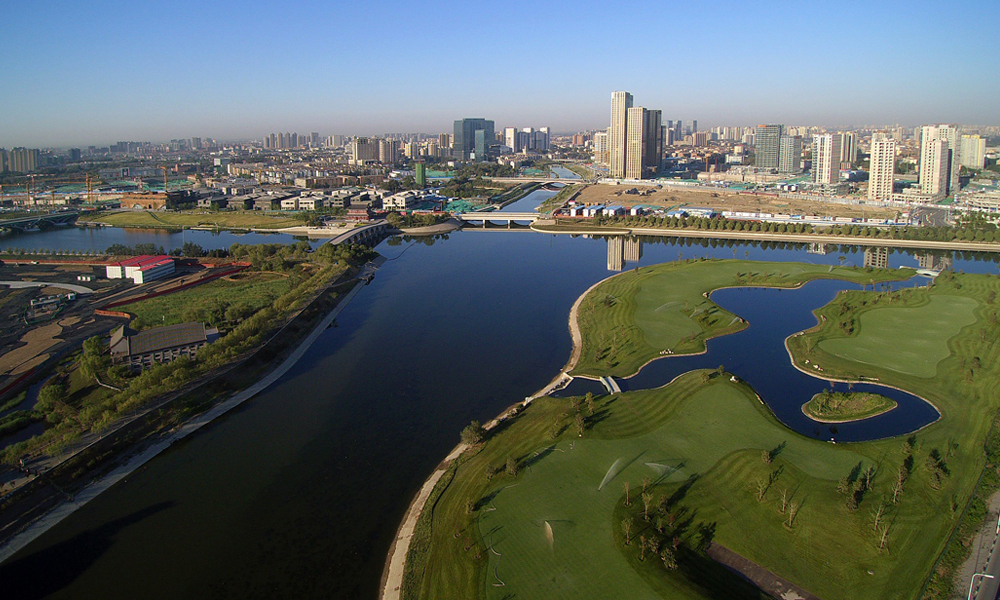 五河交汇源头与运河商务区