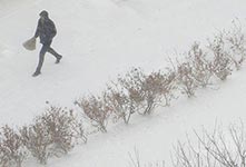 中国多地持续低温天气