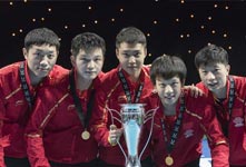 乒乓球：男团7连冠 女团8连冠