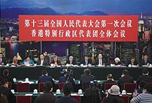 各代表团全体会议向媒体开放