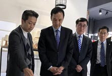 朱立伦访沪 考察在沪台青文创